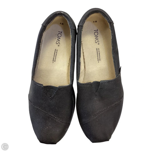Shoes Heels Platform By Toms In Black, Size: 6