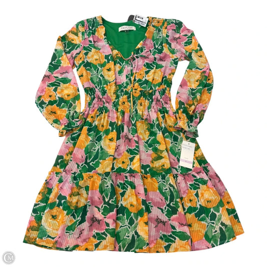 Dress Casual Short By Taylor In Floral Print, Size: 6