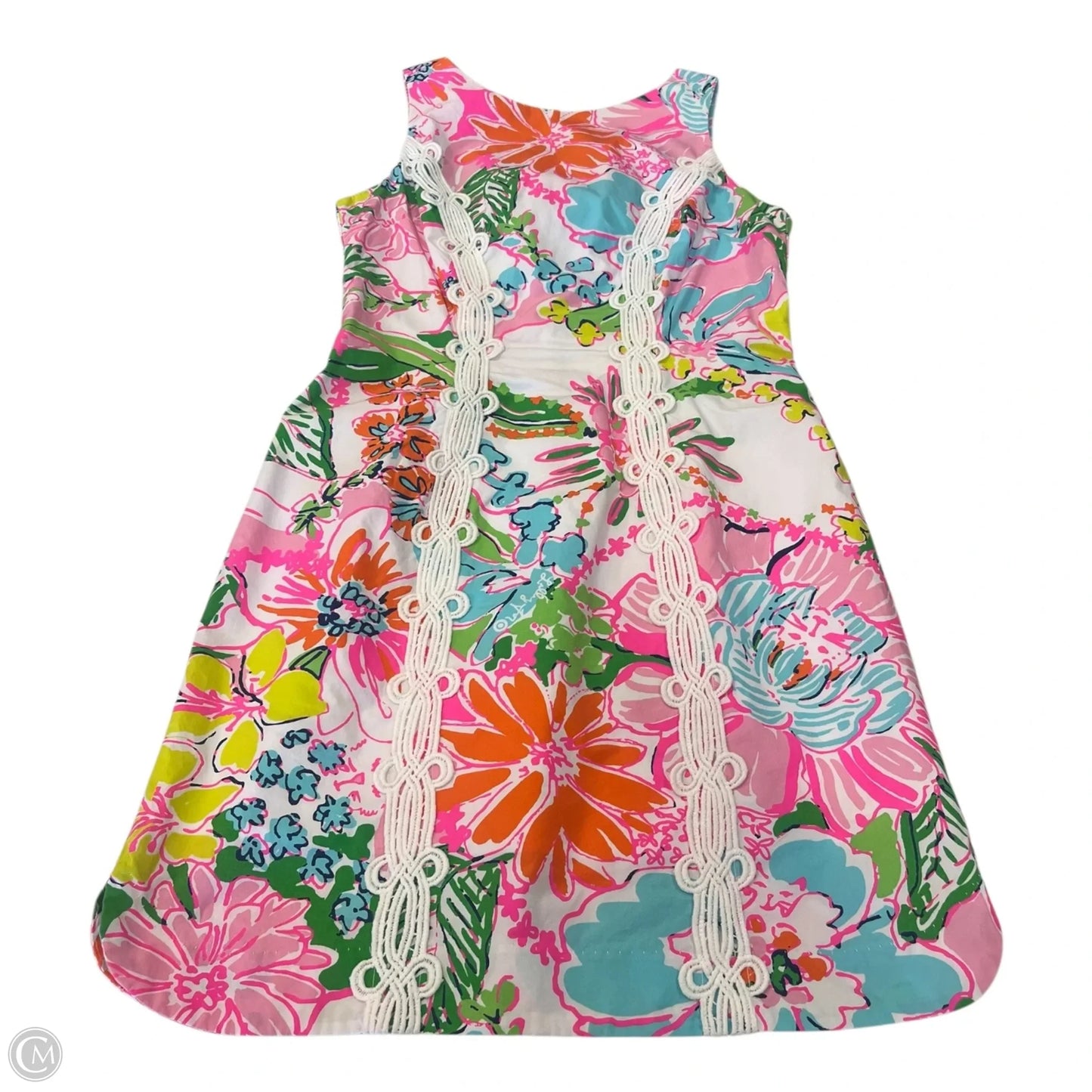 Dress Designer By Lilly Pulitzer In Floral Print, Size: 2