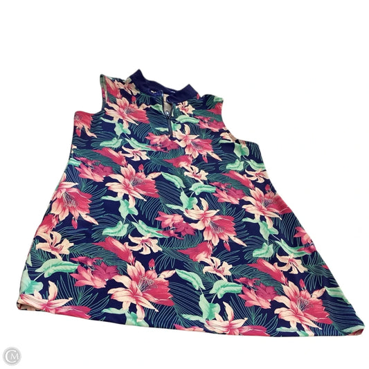 Athletic Dress By Tommy Bahama In Floral Print, Size: Xl
