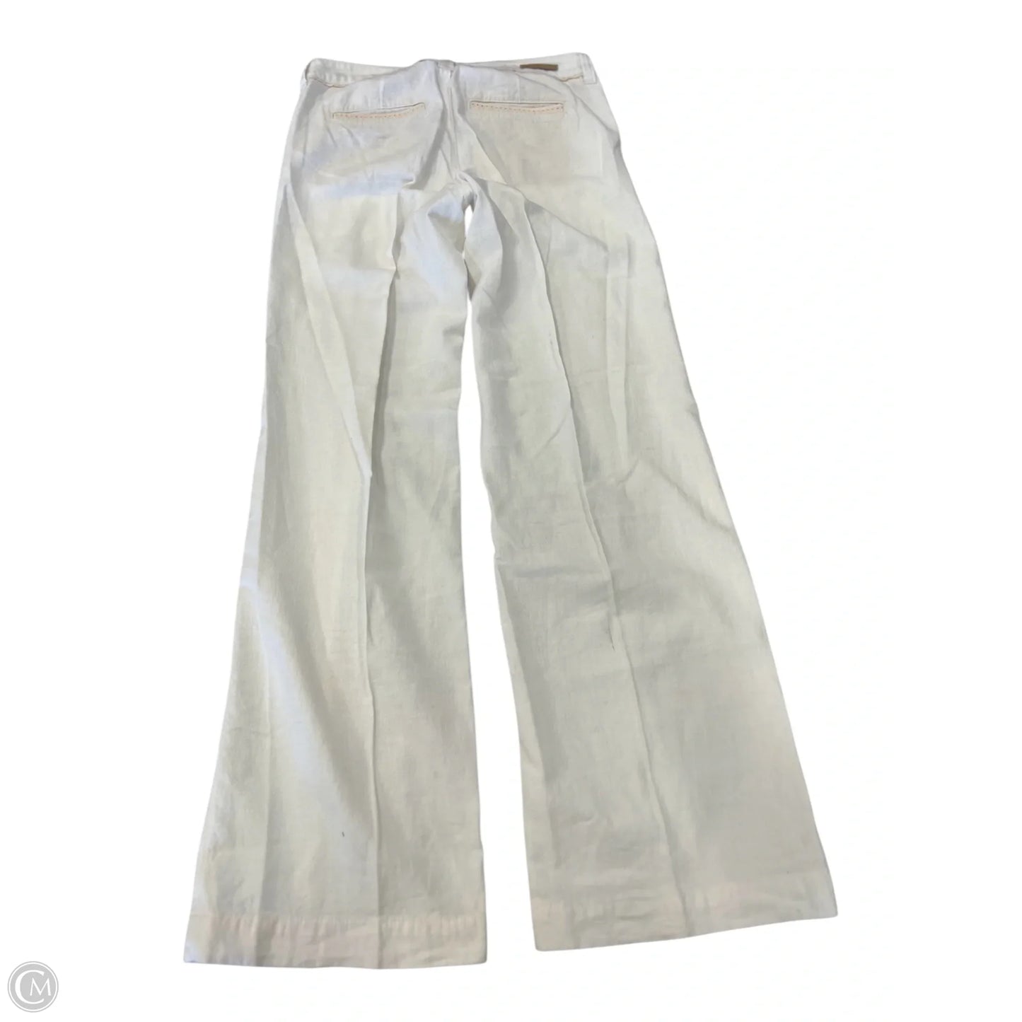 Pants Linen By Pilcro In Cream, Size: M