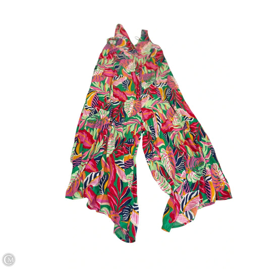 Jumpsuit By Japna In Tropical Print, Size: S