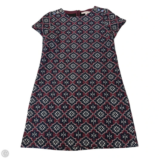 Dress Work By Loft In Floral Print, Size: 14
