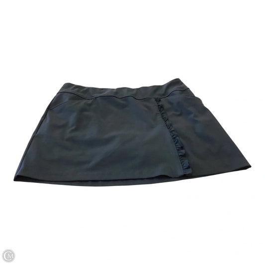 Skort Designer By Lilly Pulitzer In Black, Size: 16