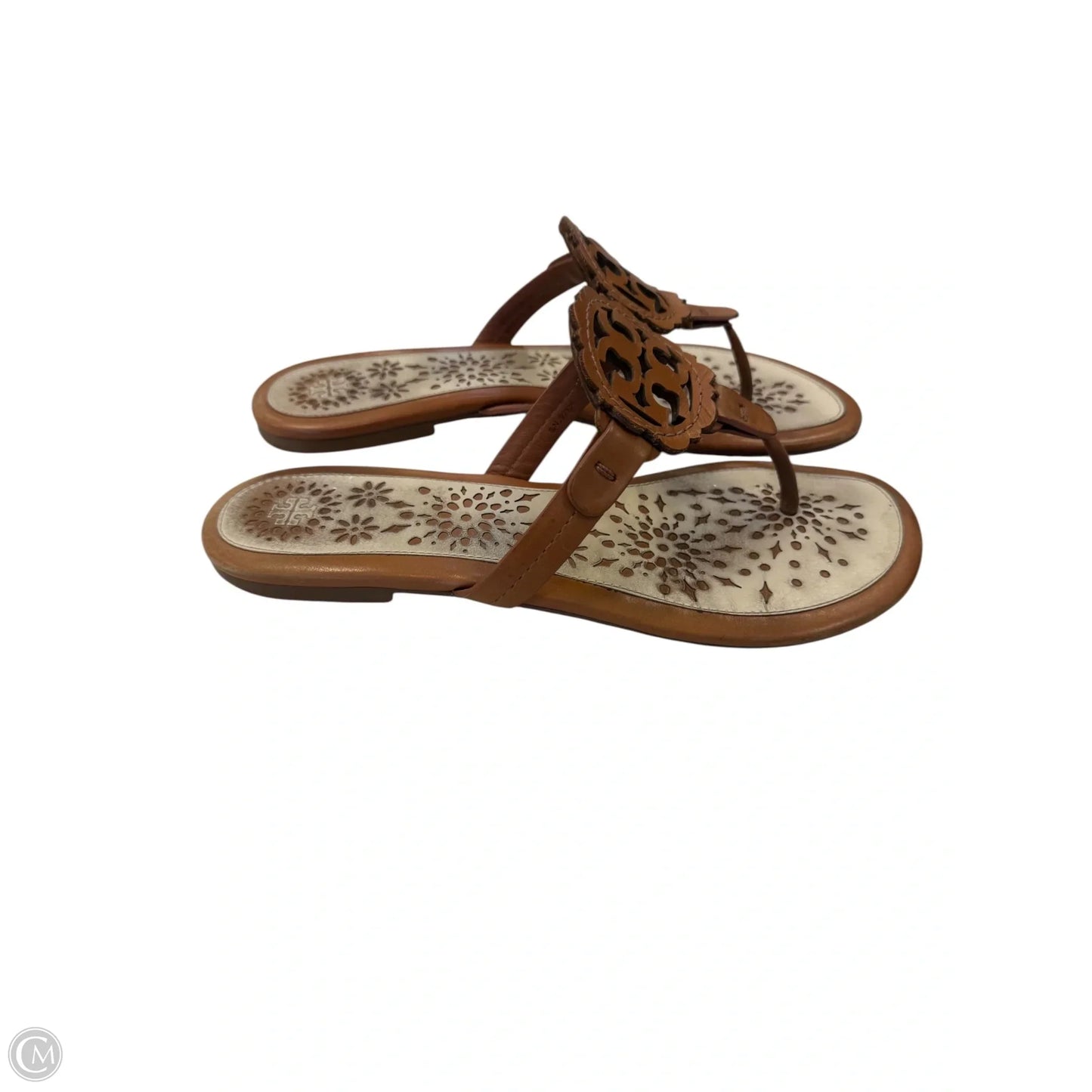 Sandals Designer By Tory Burch In Tan, Size: 7.5