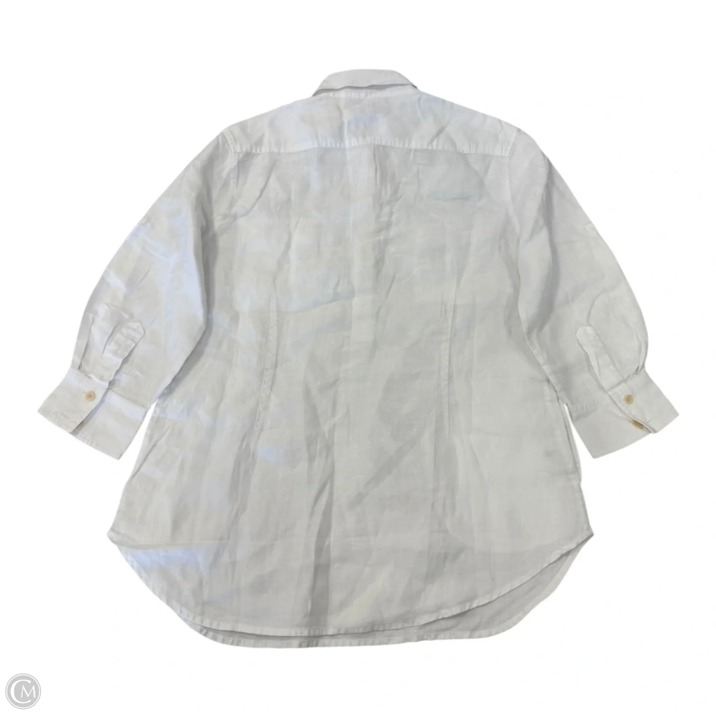 Top 3/4 Sleeve By Tommy Bahama In White, Size: S