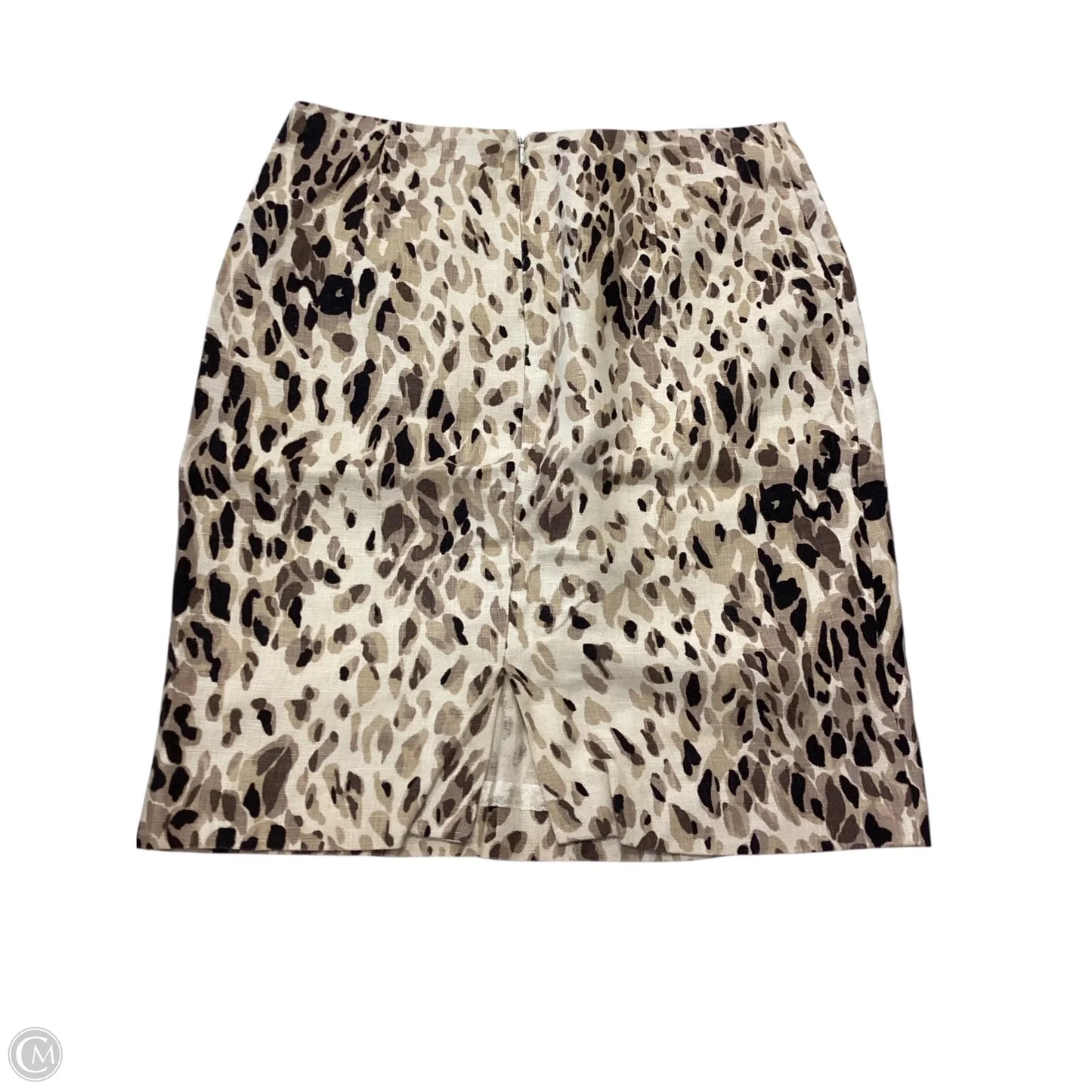 Skirt Midi By Worth Ny In Animal Print, Size: 10