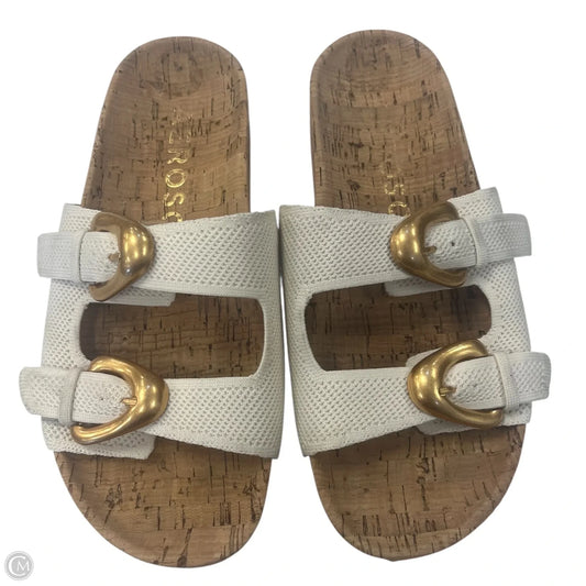 Sandals Flats By Aerosoles In Cream, Size: 7