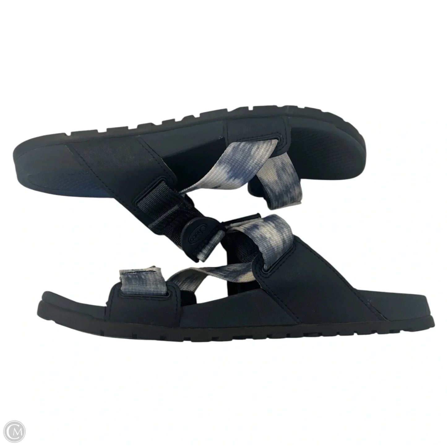 Sandals Flats By Chacos In Blue & White, Size: 7