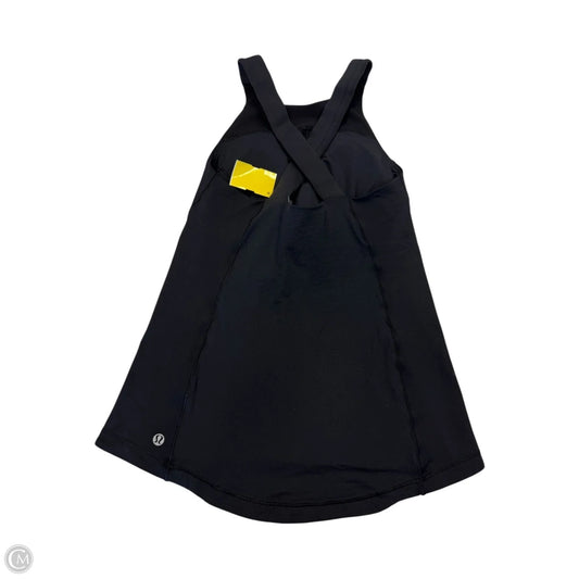 Athletic Tank Top By Lululemon In Black, Size: 6
