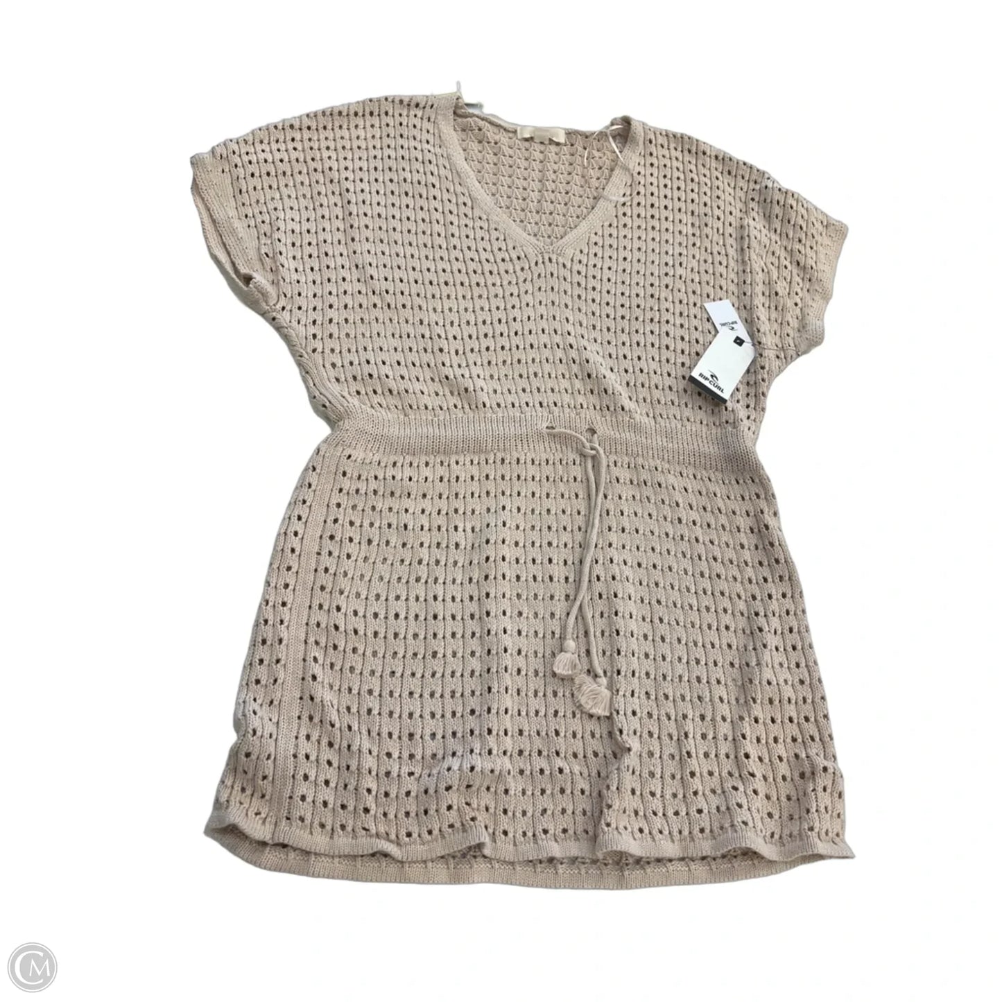 Swimwear Cover-up By Rip Curl In Beige, Size: S