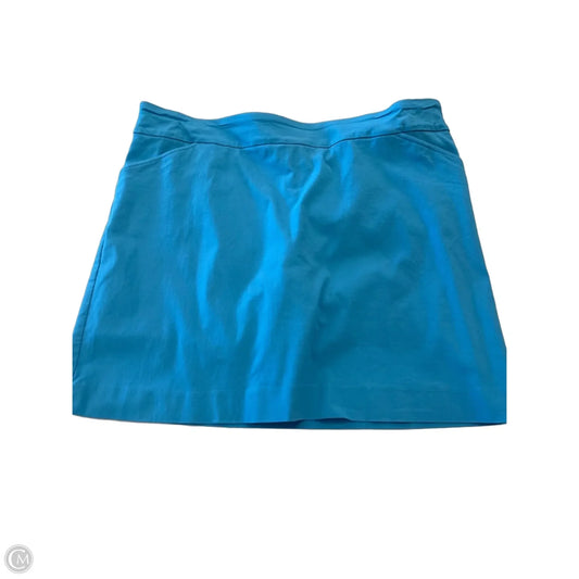 Skort By Coral Bay In Blue, Size: Xl
