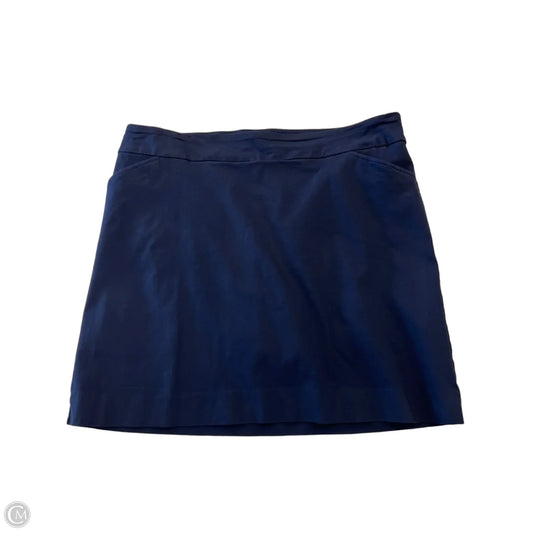 Skort By Coral Bay In Navy, Size: Xl