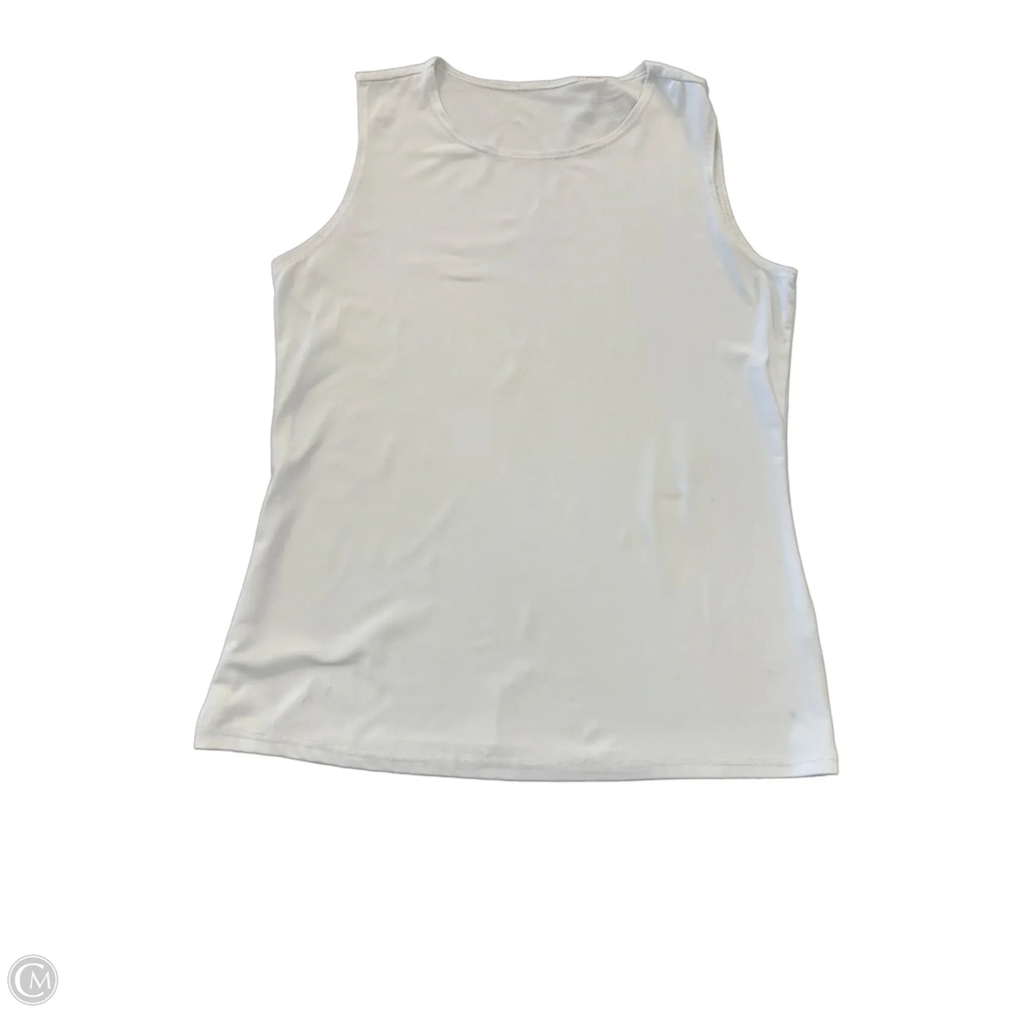 Athletic Tank Top By Clothes Mentor In White, Size: Xs