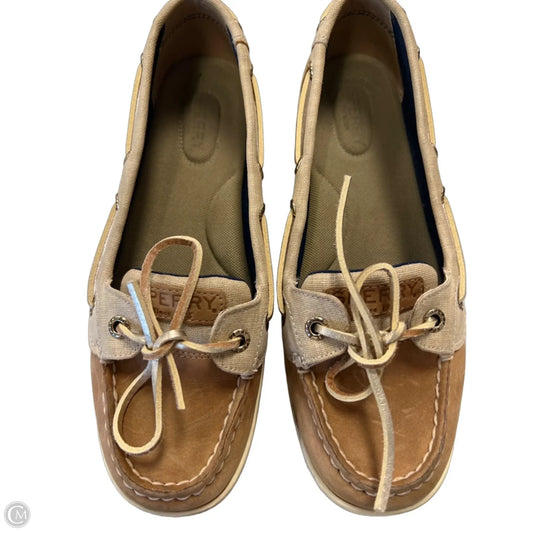 Shoes Flats By Sperry In Tan, Size: 7