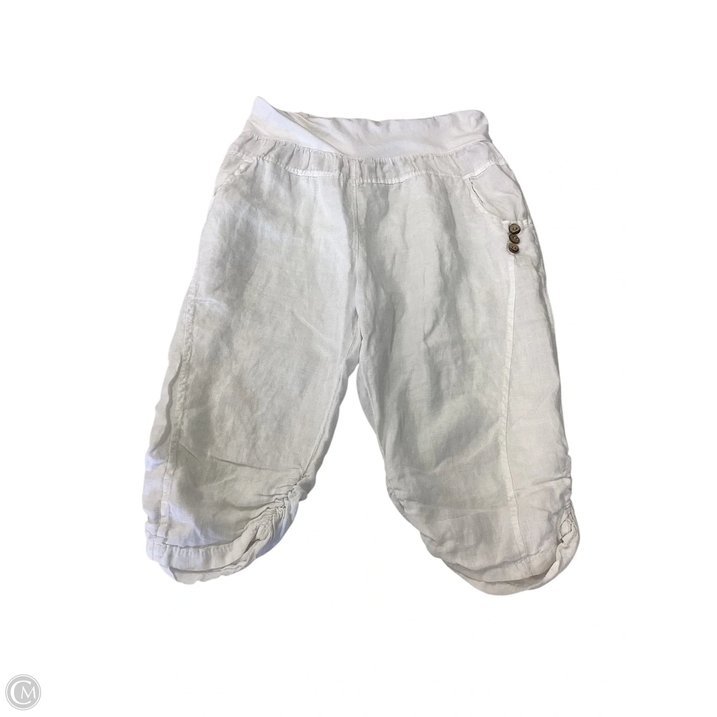 Capris By Clothes Mentor In White, Size: S