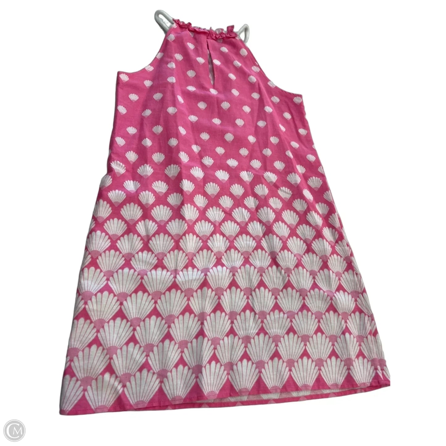 Dress Casual Short By London Times In Pink & White, Size: 8