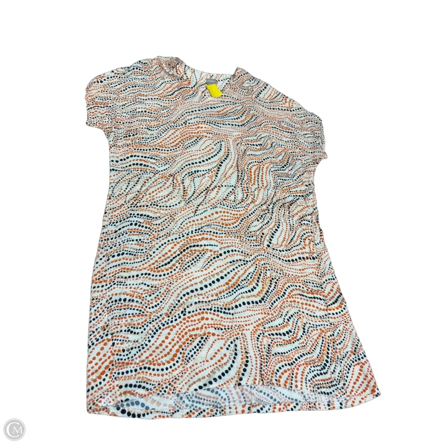 Dress Casual Midi By Chicos In Polkadot Pattern, Size: L