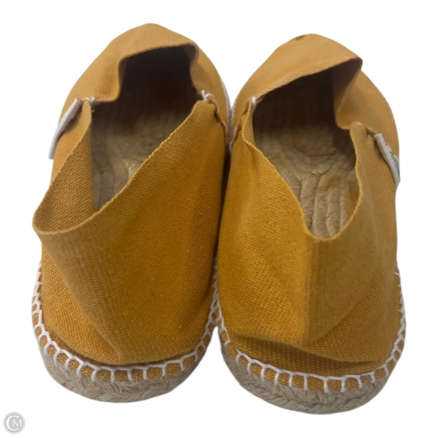 Shoes Flats By Clothes Mentor In Yellow, Size: 11