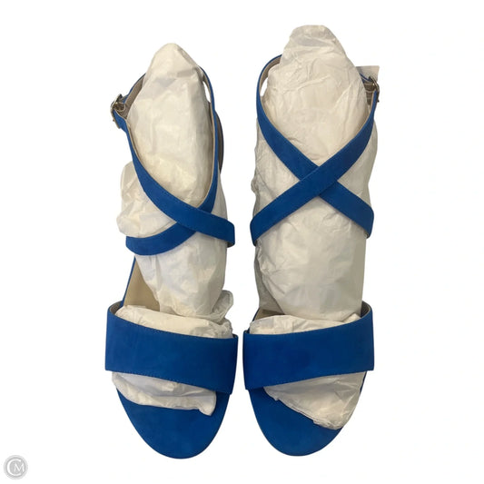 Sandals Flats By Sas In Blue, Size: 11