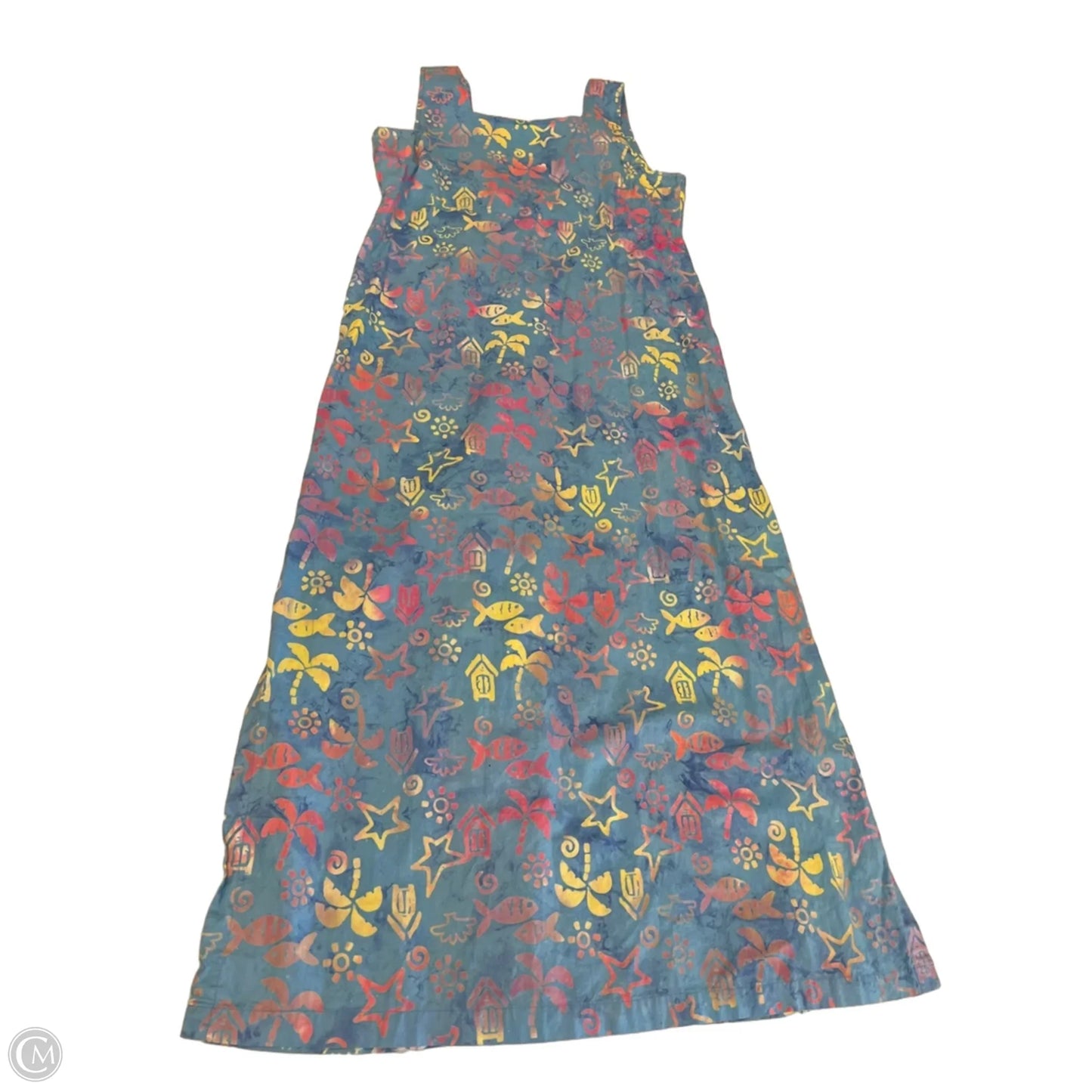 Dress Casual Maxi By Clothes Mentor In Tropical Print, Size: M