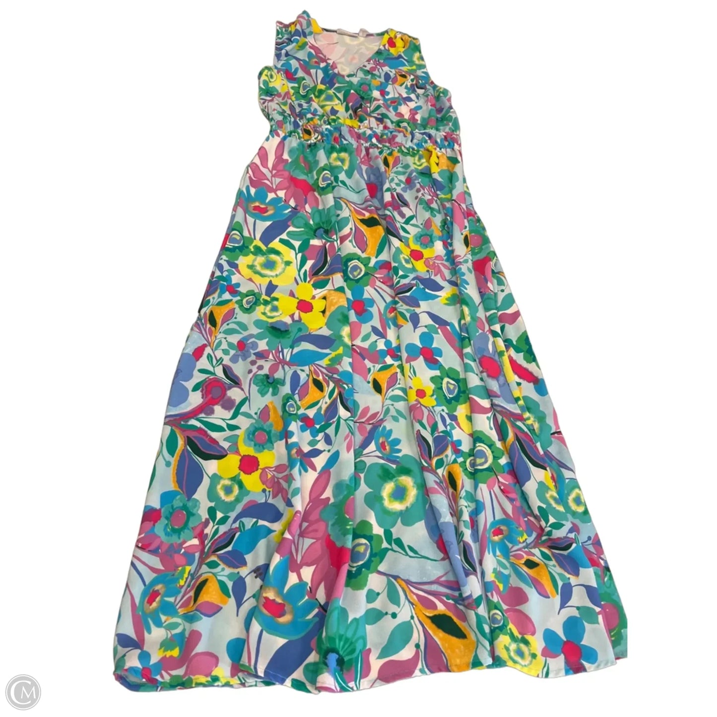 Dress Casual Maxi By Susan Graver In Floral Print, Size: M