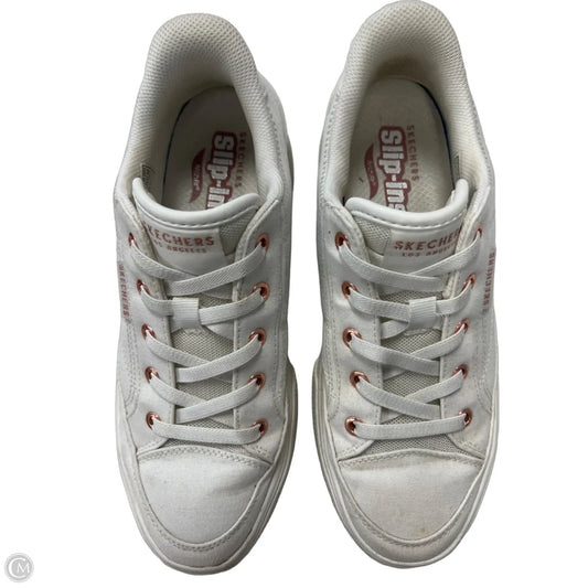 Shoes Sneakers By Skechers In Pink & White, Size: 7.5