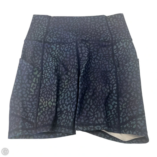 Athletic Shorts By Fabletics In Black & Green, Size: Xs