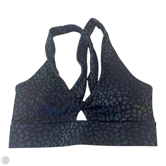 Athletic Bra By Fabletics In Black & Green, Size: Xs