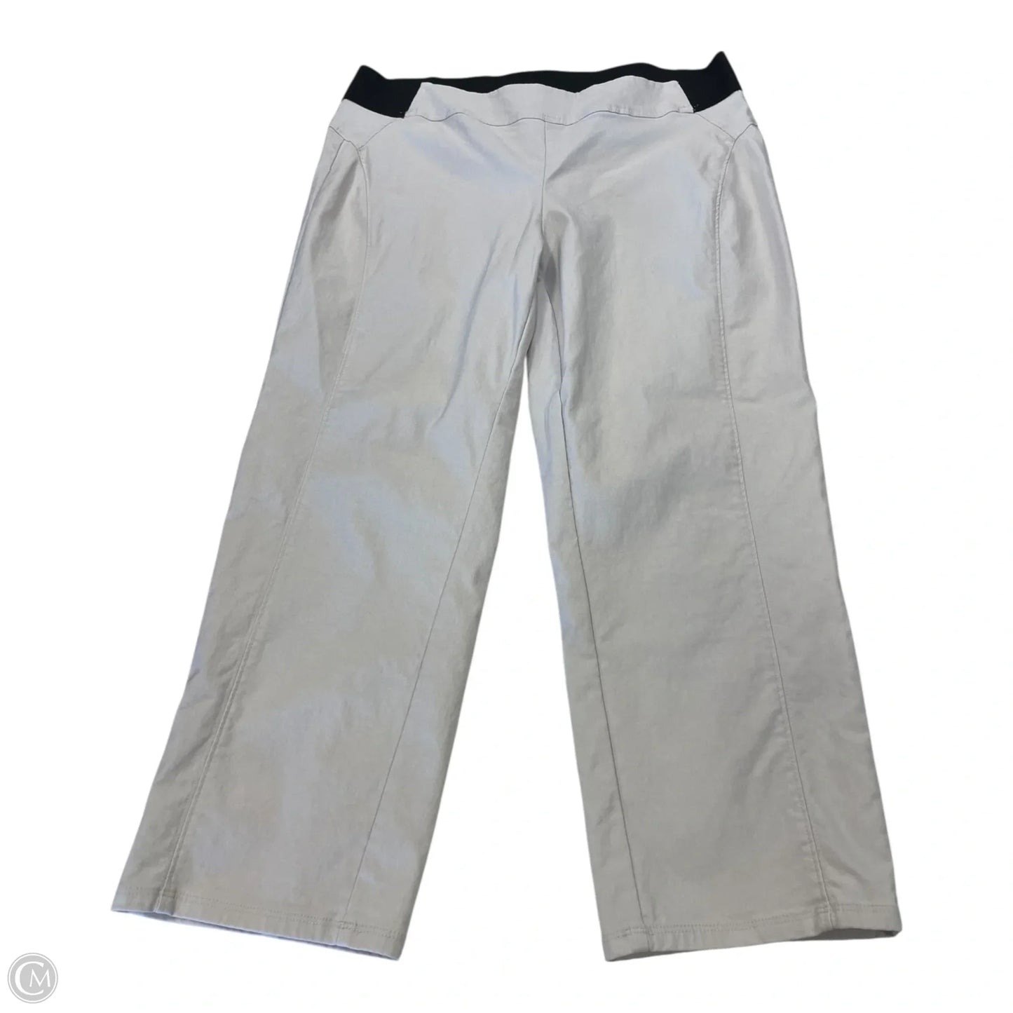 Capris By Simply Vera In Beige, Size: M