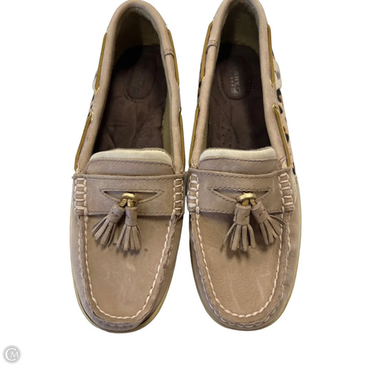 Sandals Heels Wedge By Sperry In Beige, Size: 9.5