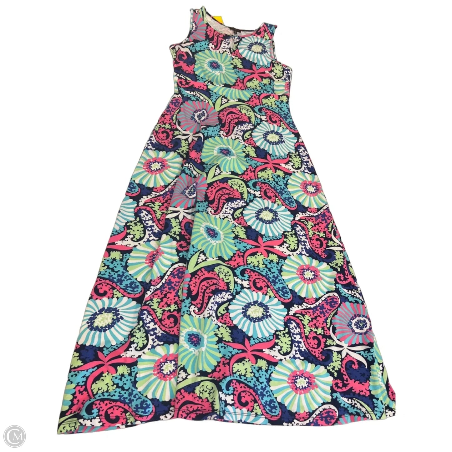 Dress Casual Midi By Talbots In Floral Print, Size: Sp