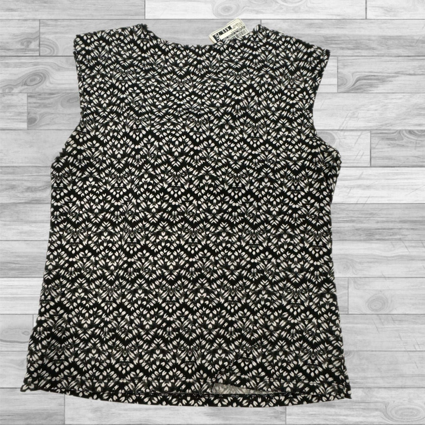 Top Sleeveless By Michael By Michael Kors In Black, Size: Petite  Medium