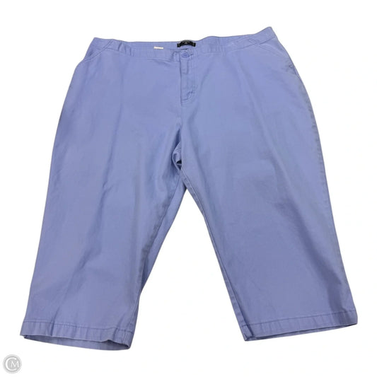 Capris By Lee In Periwinkle, Size: 24