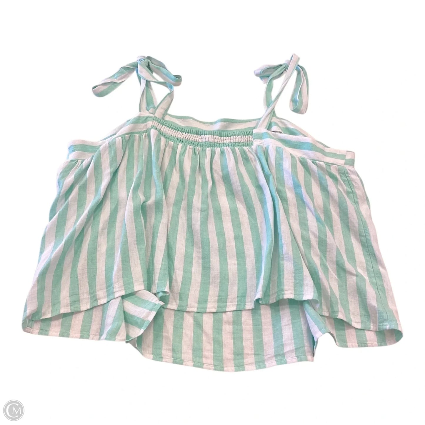 Tank Top By Clothes Mentor In Striped, Size: 3x