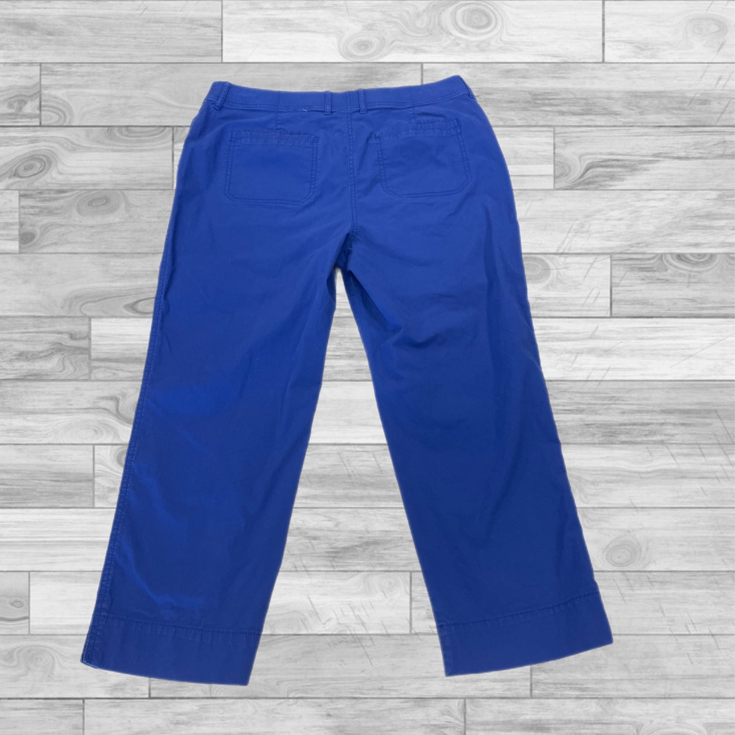 Capris By Chicos In Blue, Size: 1 (8)