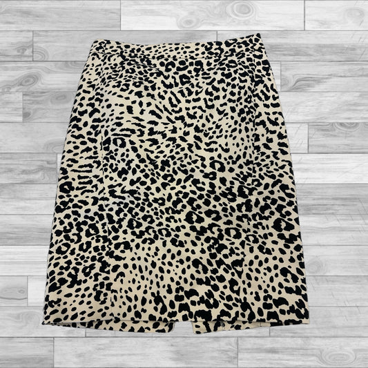 Skirt Mini & Short By Loft In Animal Print, Size: 2