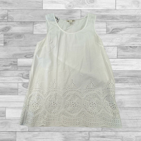 White Top Sleeveless Cynthia Rowley, Size M