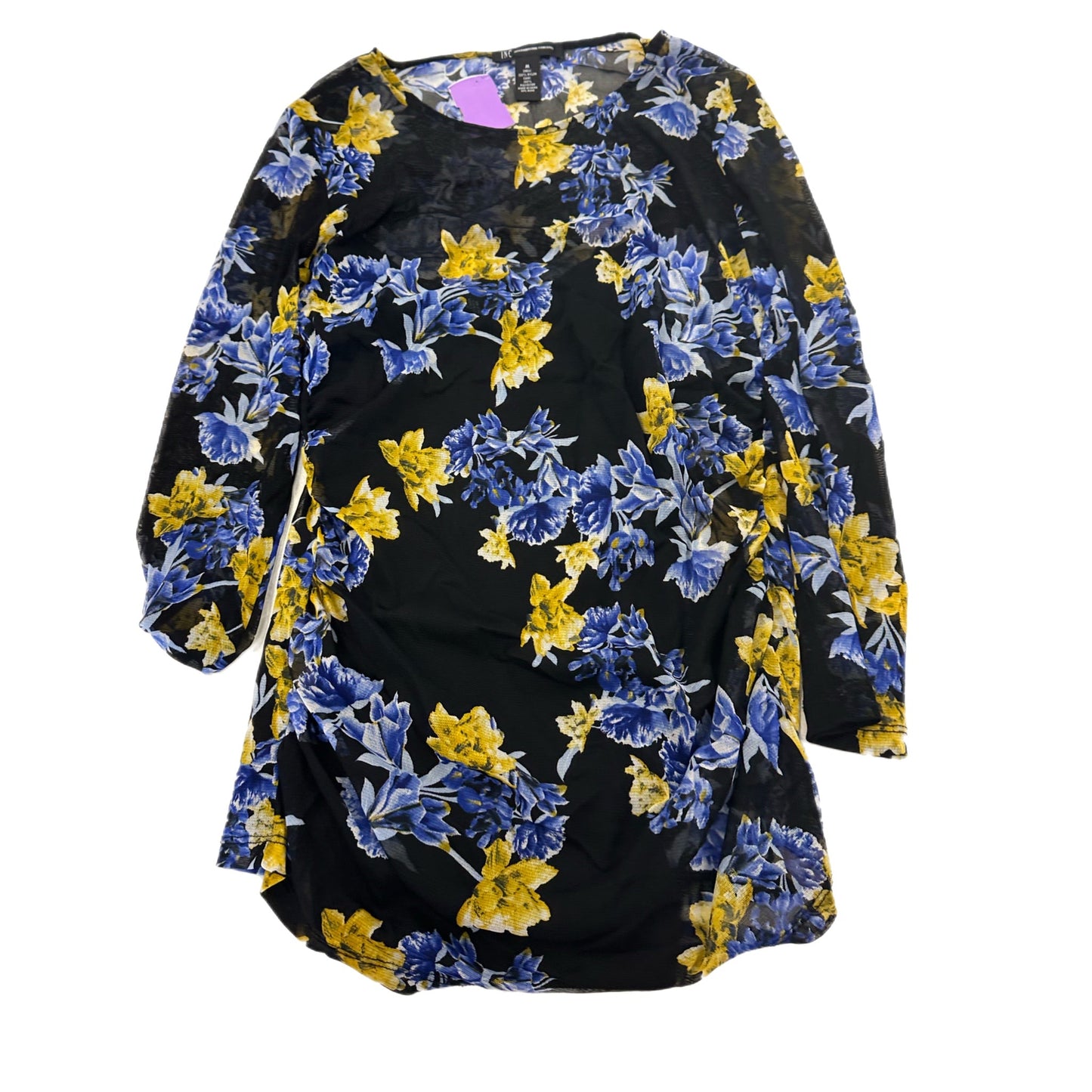 Top Long Sleeve By Inc In Floral, Size: M