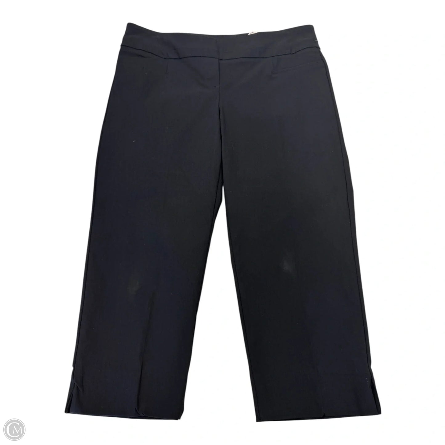 Capris By Zac And Rachel In Black, Size: 10petite