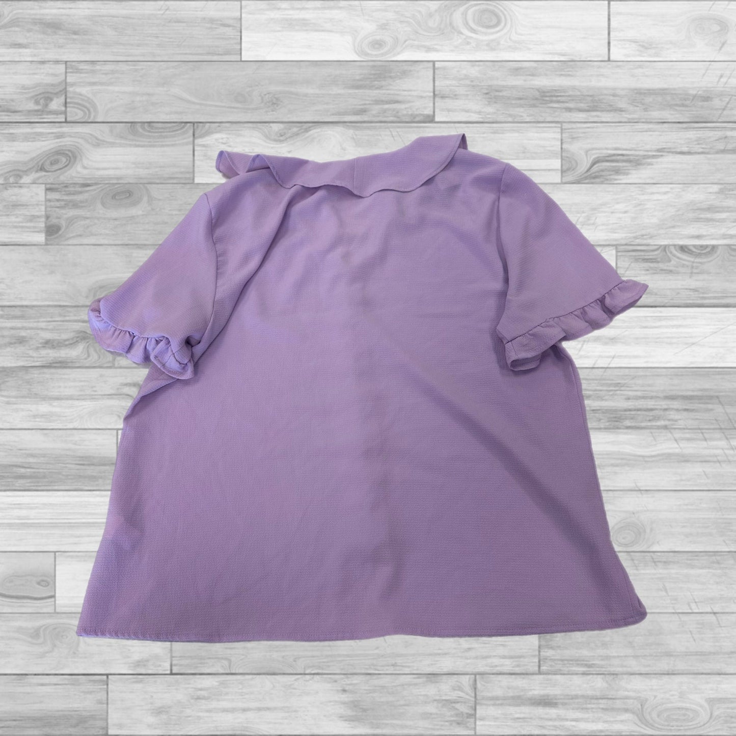 Purple Top Short Sleeve Cece, Size L