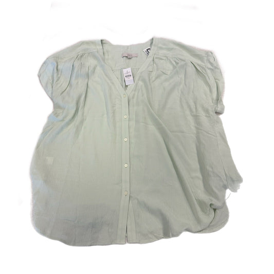 Top Short Sleeve By Loft  Size: Xxl