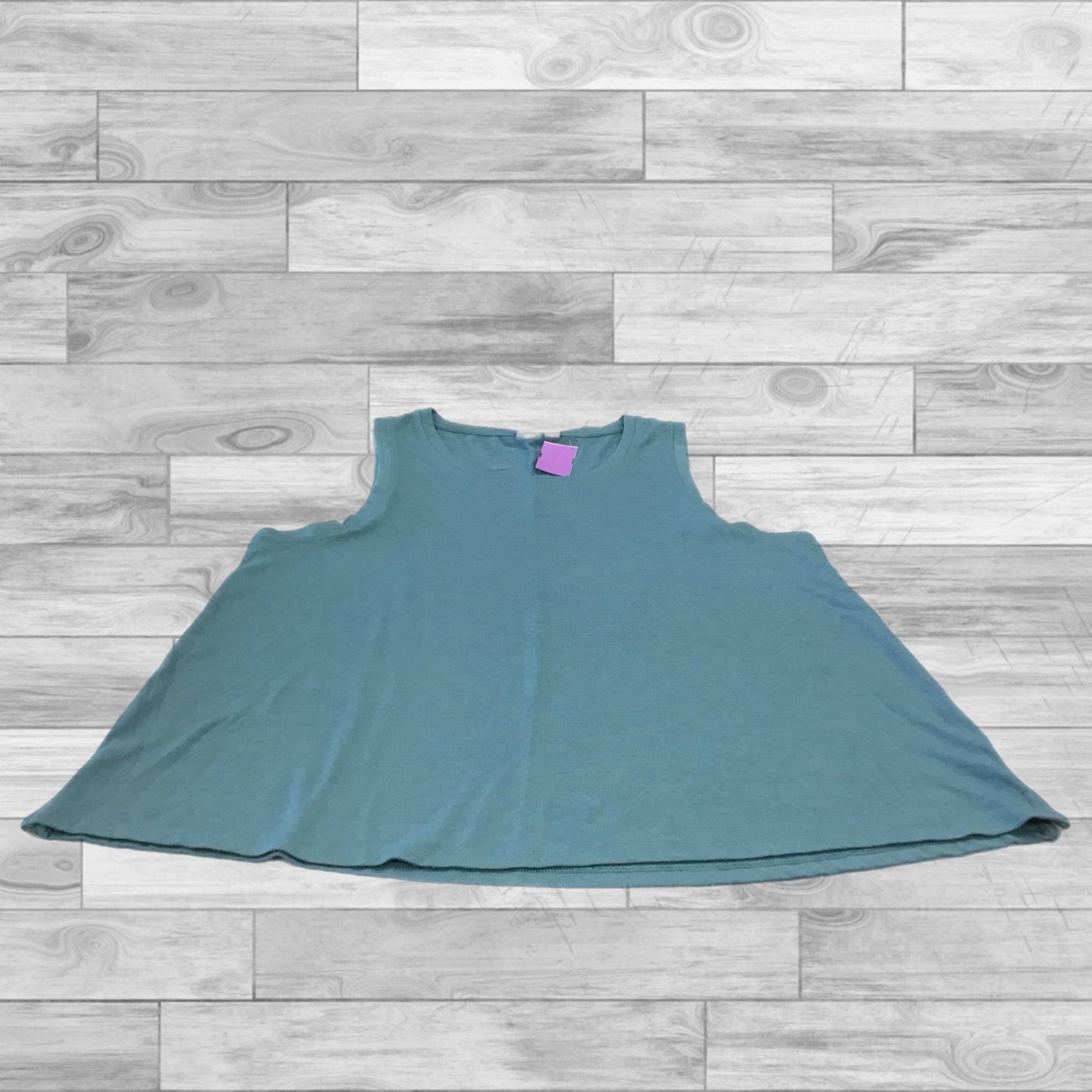 Top Sleeveless By Gap In Blue, Size: L