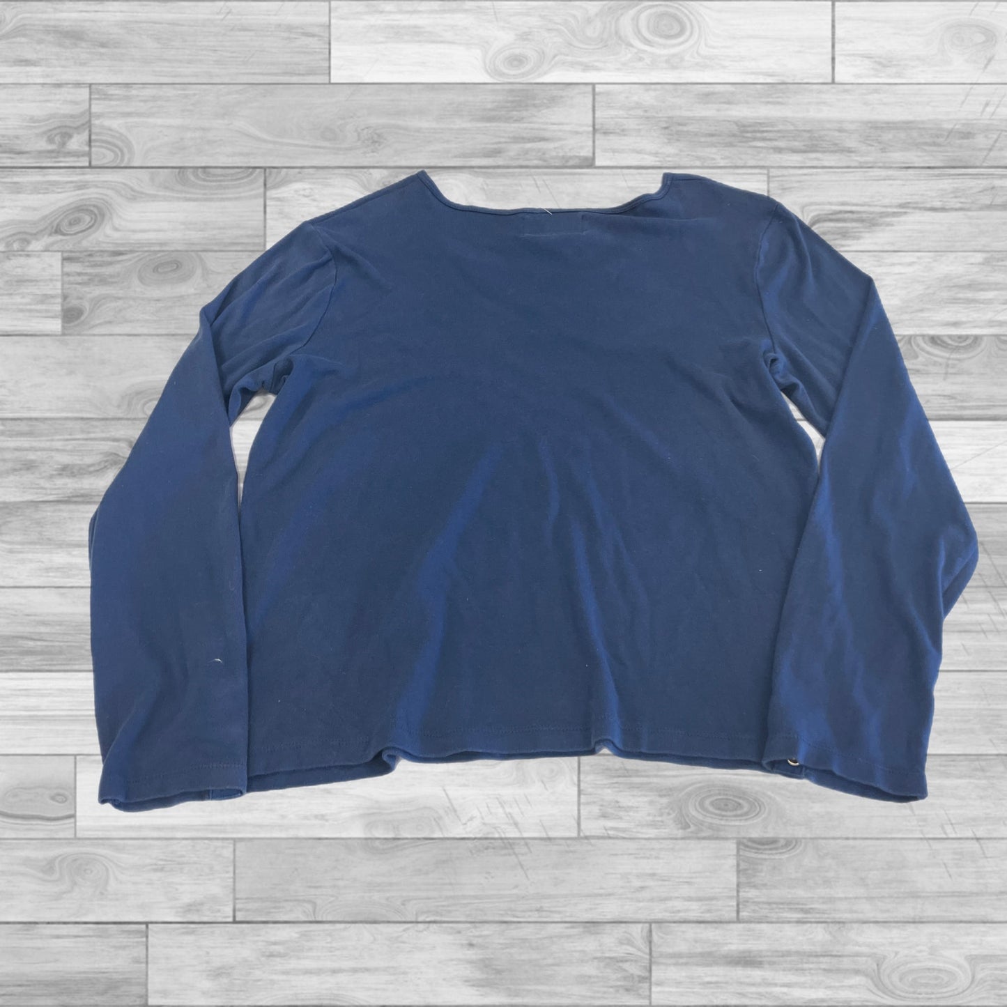 Top Long Sleeve Basic By Ralph Lauren In Navy, Size: Xl