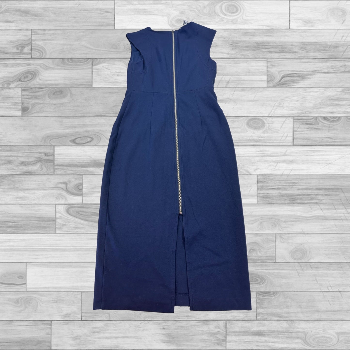 Dress Casual Midi By Express In Navy, Size: 4