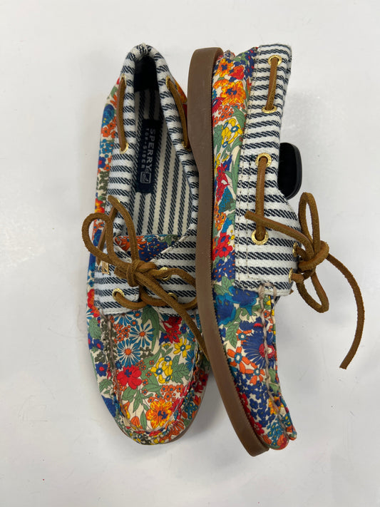 Multi-colored Shoes Flats Sperry, Size 7.5