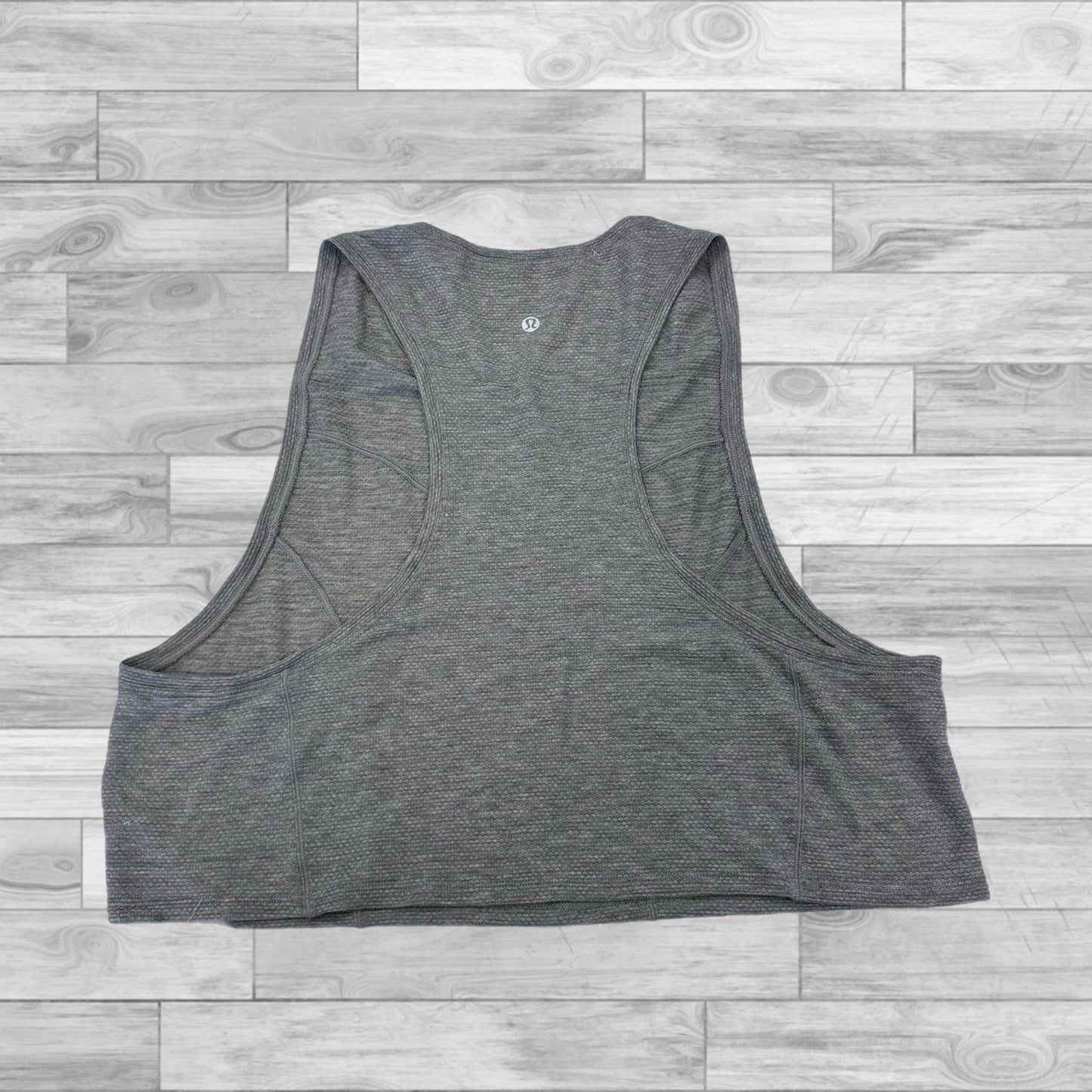 Grey Athletic Tank Top Lululemon, Size L