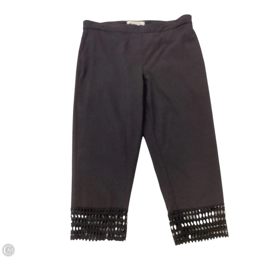 Capris By Zac And Rachel In Black, Size: 12