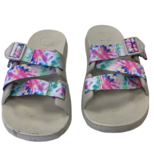 Sandals Flats By Chacos In Multi-colored, Size: 10