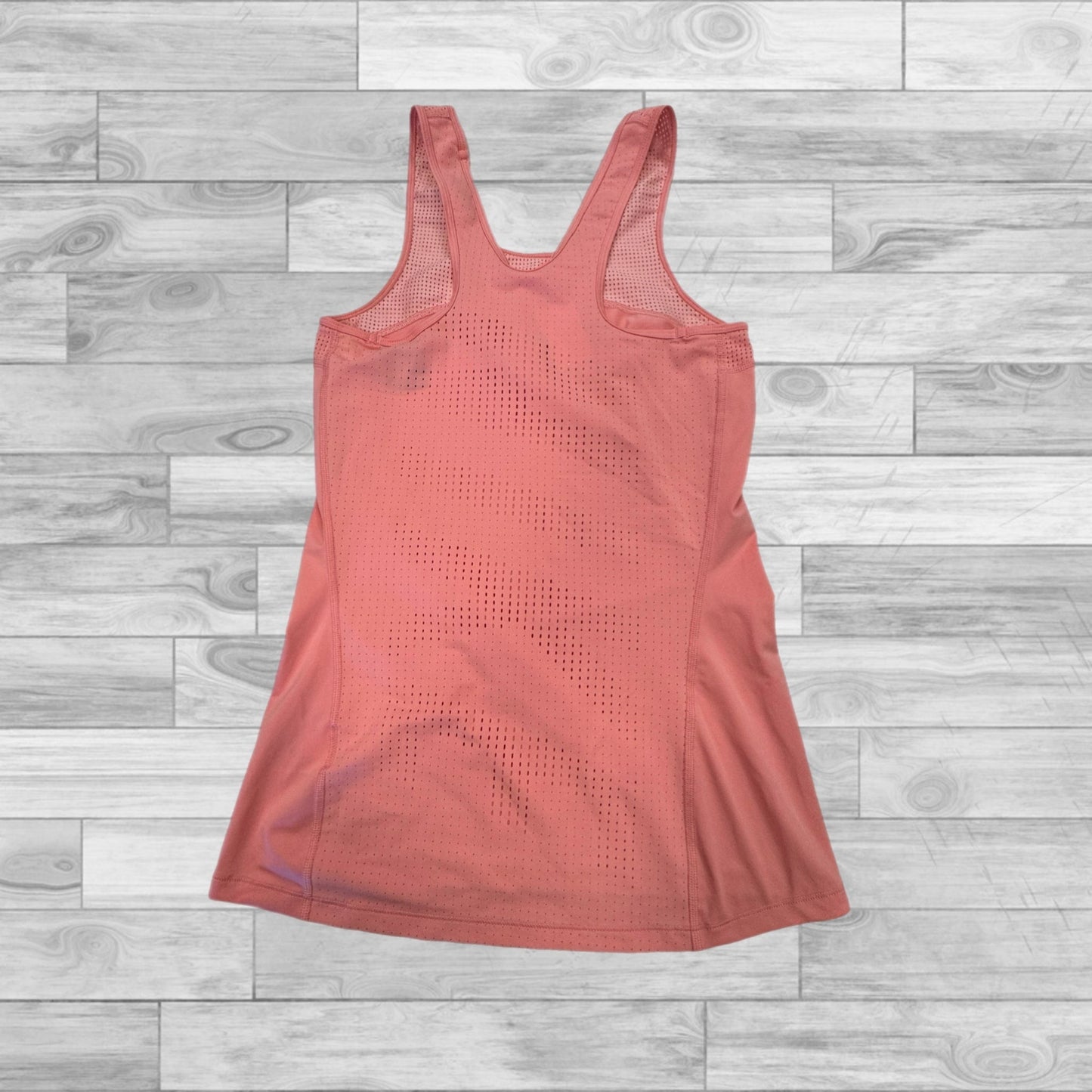 Athletic Tank Top By Nike In Coral, Size: M